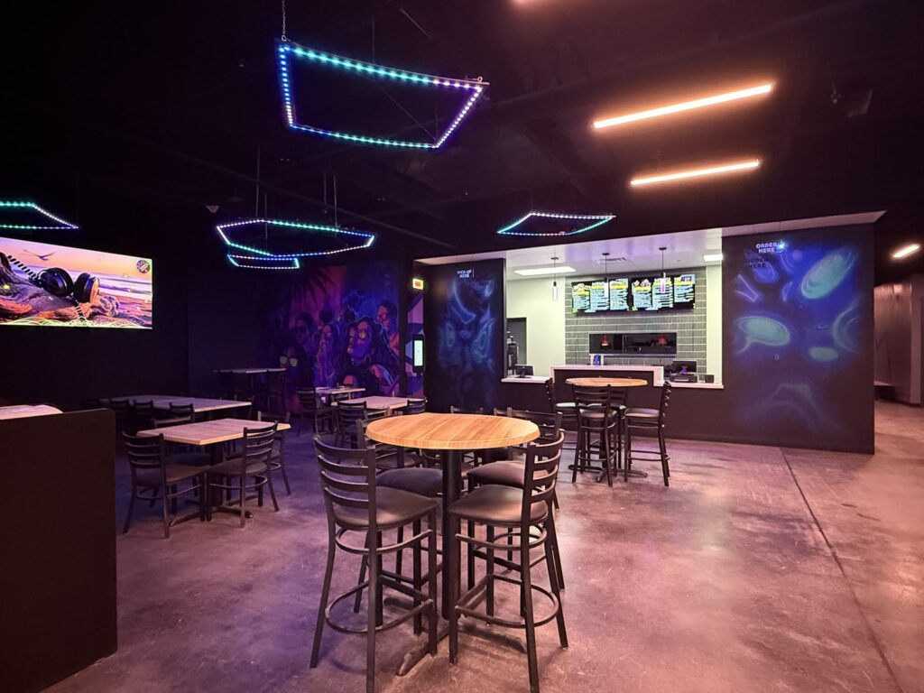 Checkpoint Kitchen dining area