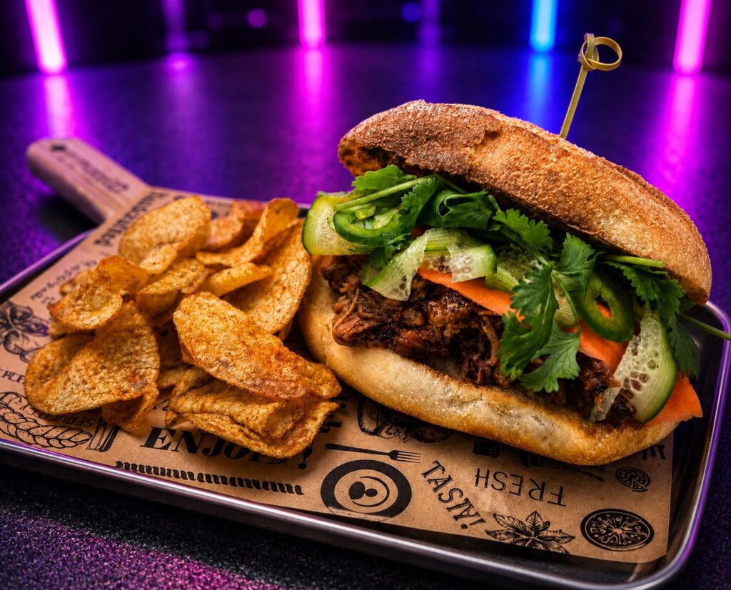 Sandwich at Checkpoint Kitchen